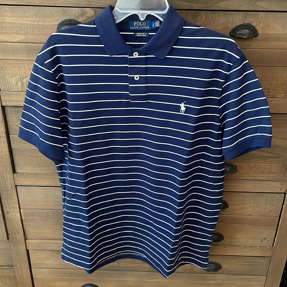 Polo Ralph Lauren Custom Slim Fit Polo Shirt Sz L